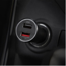 Автомобильное зарядное устройство Xiaomi Car Charger (2 USB/37W) Black(CC06ZM/GDS4131CN/GD4147GL)