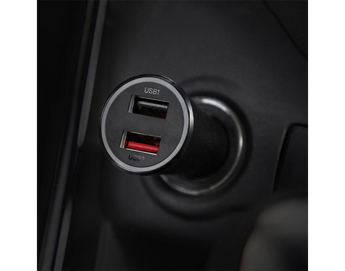 Автомобильное зарядное устройство Xiaomi Car Charger (2 USB/37W) Black(CC06ZM/GDS4131CN/GD4147GL)