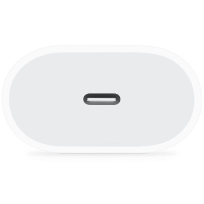 Сетевое зарядное устройство 99% Original Charger Type-C 18W (MU7V2ZM/A) ( box) (Белый / White)