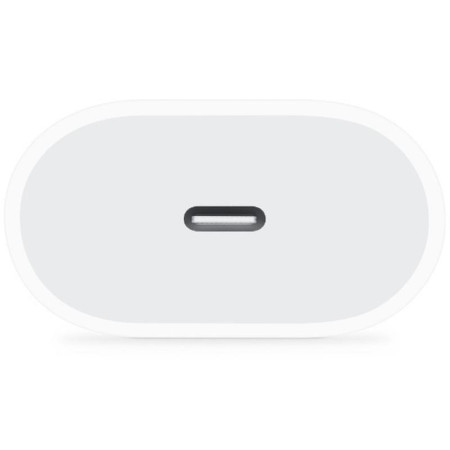 Сетевое зарядное устройство 99% Original Charger Type-C 18W (MU7V2ZM/A) ( box) (Белый / White)