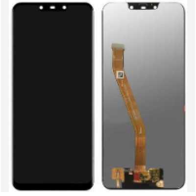 Дисплей з сенсорним екраном (модуль) Huawei P Smart Plus, INE-LX1, Mate 20 Lite, SNE-LX1, чорний, Klacc B