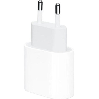 Сетевое зарядное устройство 99% Original Charger Type-C 20W (MU7V2ZM/A) ( box) (Белый / White)