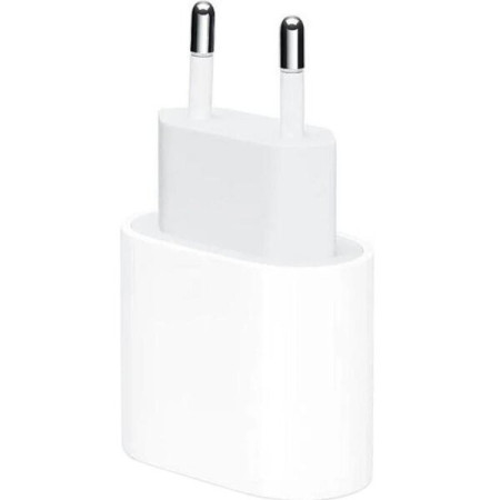 Сетевое зарядное устройство 99% Original Charger Type-C 20W (MU7V2ZM/A) ( box) (Белый / White) (Класс C)