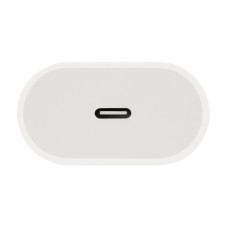 Сетевое зарядное устройство 99% Original Charger Type-C 20W (MU7V2ZM/A) ( box) (Белый / White)