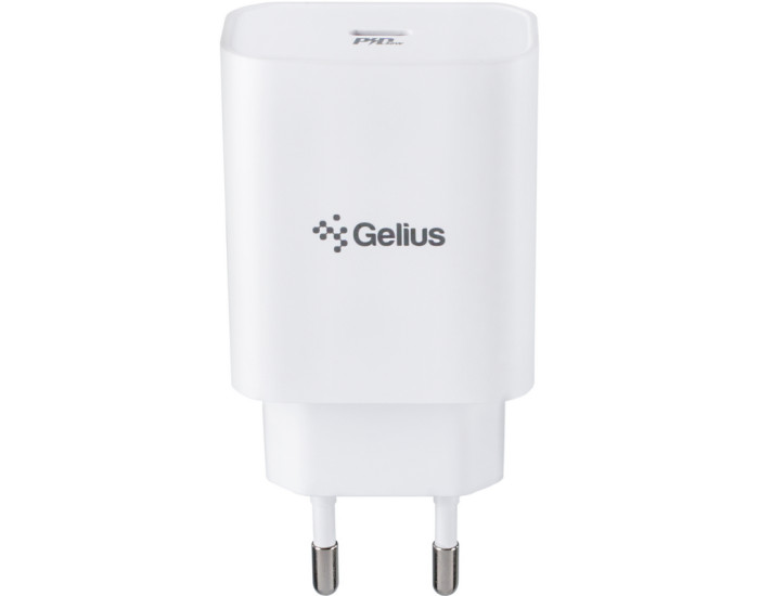 Мережеве зарядний пристрій Gelius Pro Impulse (PD30W GP-HC013) (Білий / White)
