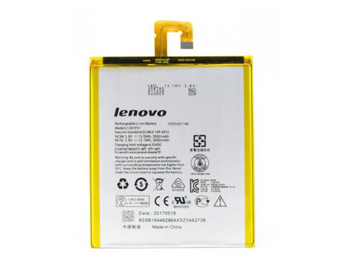 Аккумулятор Lenovo L13D1P31 IdeaPad S5000, IdeaTab A3500, Tab 2 A7-20F, Tab 2 A7-30, 3550 мАч