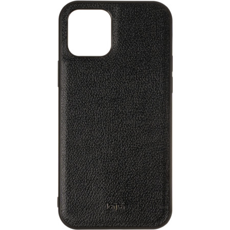 Чехол-силикон Kajsa Luxe iPhone 12/12 Pro Black