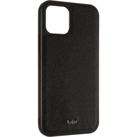Чехол-силикон Kajsa Luxe iPhone 12/12 Pro Black