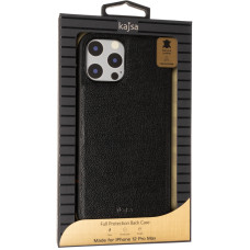 Чохол-силікон Kajsa Luxe iPhone 12 Pro Max Black