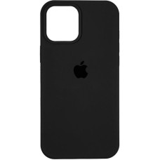 Чехол-силикон оригинал Full Soft Matte with MagSafe iPhone 12 Pro Max Black