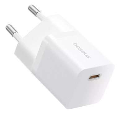Сетевое зарядное устройство Baseus GaN5 Fast Charger (mini) 1C 25W (P10110909113-00) White