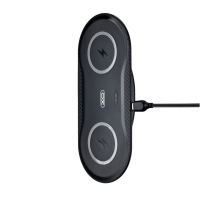 Беспроводная зарядка XO WX025 2in1 20W Black