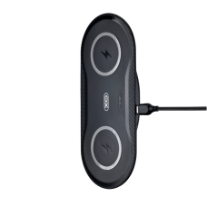 Беспроводная зарядка XO WX025 2in1 20W Black