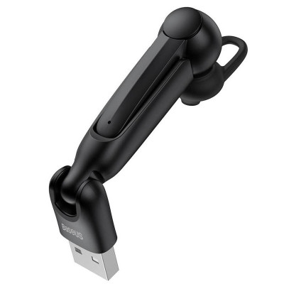 Бездротова Bluetooth гарнітура Baseus A05 Black