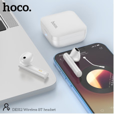 Беспроводные наушники Bluetooth Hoco DES12 White