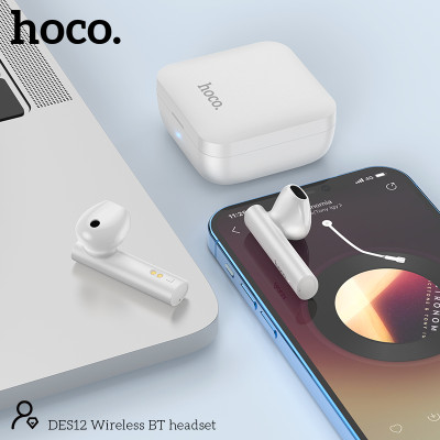 Бездротові навушники Bluetooth Hoco DES12 White