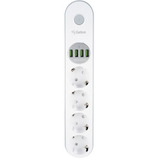 Сетевой фильтр Gelius Pro PowerStrip G-Power На 4 розетки и 4USB (2м) (GP-PS-001) (Белый / White)