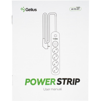 Мережевий фільтр Gelius Pro PowerStrip G-Power на 4 розетки и 4USB (2м) (GP-PS-001) (Білий / White)