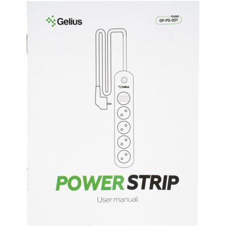Сетевой фильтр Gelius Pro PowerStrip G-Power На 4 розетки и 4USB (2м) (GP-PS-001) (Белый / White)