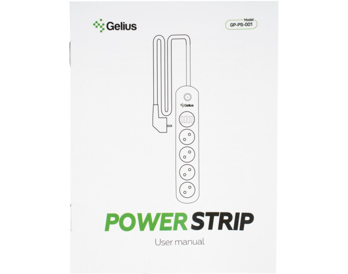 Сетевой фильтр Gelius Pro PowerStrip G-Power На 4 розетки и 4USB (2м) (GP-PS-001) (Белый / White)