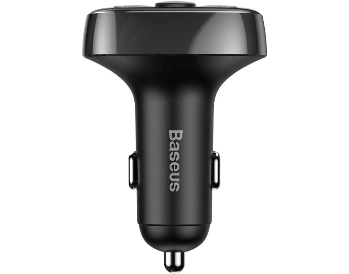 Автомобільний FM-Модулятор Baseus T-Typed (S-09A) Car Bluetooth MP3 Player (CCMT000001) Black