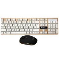 Комплект (клавиатура + мышь) JEDEL RWS7000 беспроводной White/Black