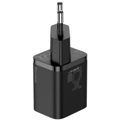 Сетевое зарядное устройство Baseus GaN5 Fast Charger (mini) 1C 25W (P10110909113-00) Черный