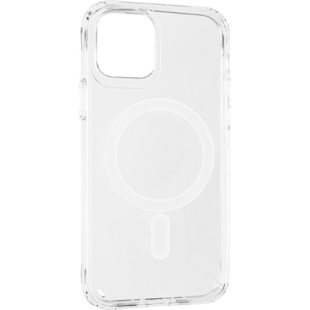 Чехол-силикон Magnet MagSafe Air Case iPhone 12 / 12 Pro Clear (Класс А)