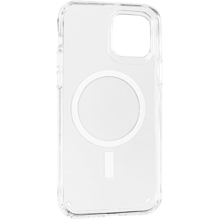 Чехол-силикон Magnet MagSafe Air Case iPhone 12 / 12 Pro Clear (Класс А)