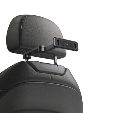 Автодержатель на подголовник для телефона Baseus Fun Journey Backseat Lazy Bracket (SULR-A01) Black (Класс B)