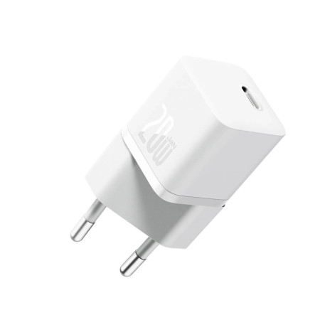 Сетевое зарядное устройство Baseus GaN5 Fast Charger (mini) 1C 20W (P10162503213-00) White