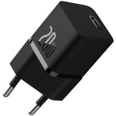 Сетевое зарядное устройство Baseus GaN5S Fast Charger 1C 20W EU (P10162503113-00) Black