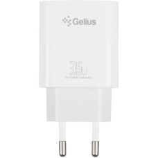 Мережеве зарядний пристрій Gelius (PD35W) (GP-HC054 PPS) (Type-C) Білий