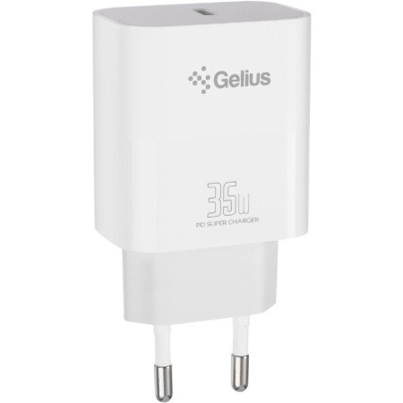 Сетевое зарядное устройство Gelius (PD35W) (GP-HC054 PPS) (Type-C) Белый