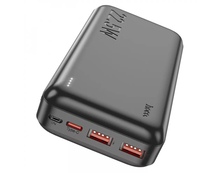 Портативна батарея (Power Bank) Hoco J101A Astute 22.5W 10.000mAh Black