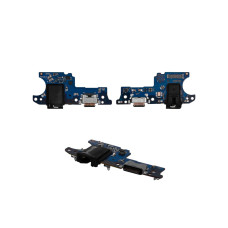Шлейф для Samsung A025F A02s/A03/A03s, коннектора зарядки, конектора гарнитуры с микрофоном, оригинал (Класс B)