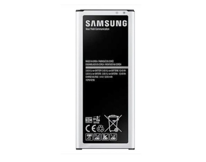 Аккумулятор Samsung EB-BN910BB, Note 4 /N910C /N910F /N910FD /N910FQ /N910G /N910H, 3220 mAh