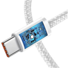 Кабель 99% Original Type-C to Type-C White (woven) 1m (box), White