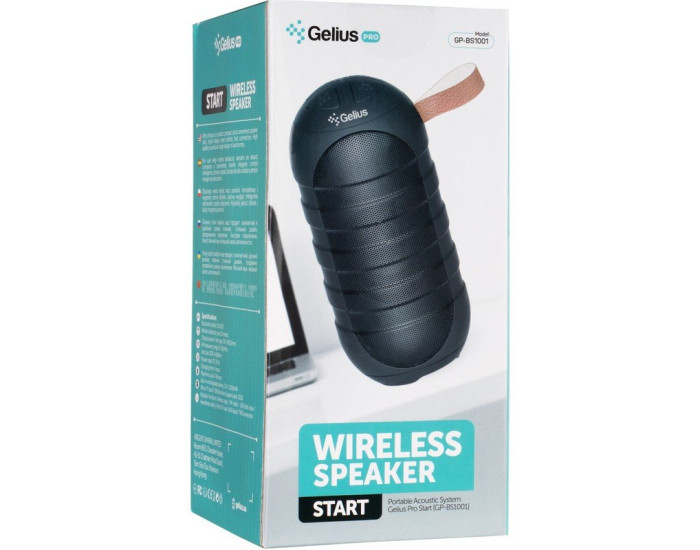 Колонка Bluetooth Gelius FM Radio Gelius Pro Start (GP-BS1001)