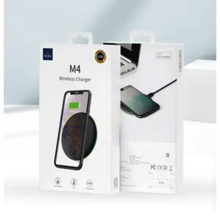 Беспроводная зарядка WiWU M4 Wireless Desktop Charging 10W ( Black / Черный )