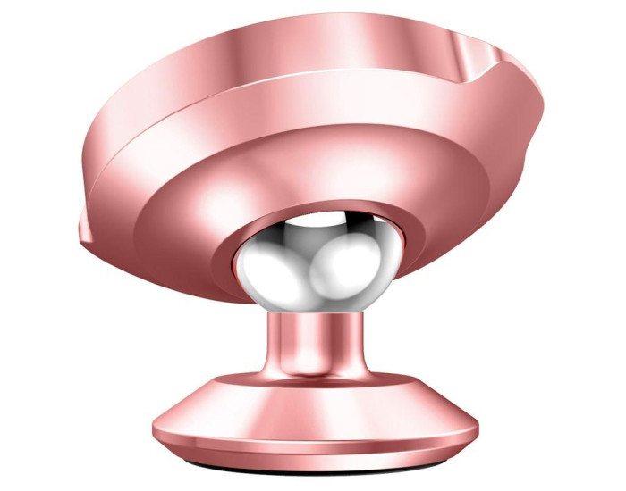 Автодержатель магнитный Baseus Small Ears Series Magnetic Bracket (Vertical type) (SUER-BOR) Rose Gold