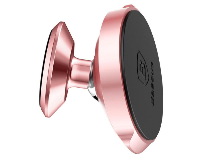 Автодержатель магнитный Baseus Small Ears Series Magnetic Bracket (Vertical type) (SUER-BOR) Rose Gold