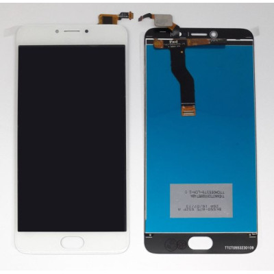 Дисплей з сенсорним екраном (модуль) Meizu M3, M3 Mini, Білий