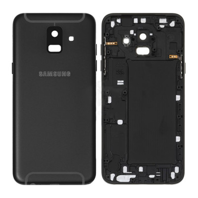 Задня кришка для Samsung A605, A6 Plus (2018) чорний