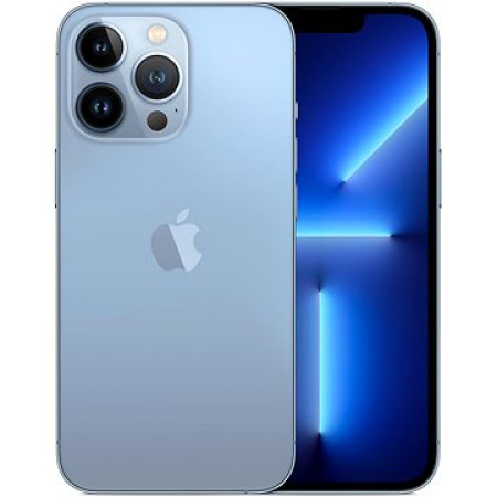 Задняя панель корпуса для iPhone 13 Pro Max, Sierra Blue (Big Hole) (Класс C)