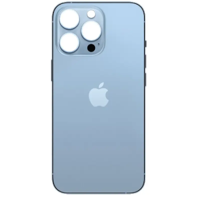 Задня панель корпуси для iPhone 13 Pro Max, Sierra Blue (Big Hole)
