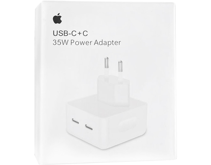 Мережеве зарядний пристрій Original Quality Type-C 35W (коробка) (Білий  White)