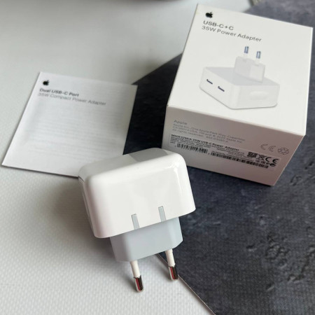 Сетевое зарядное устройство Original Quality Type-C 35W (коробка) (Белый \ White)