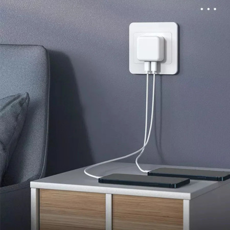 Сетевое зарядное устройство Original Quality Type-C 35W (коробка) (Белый \ White)