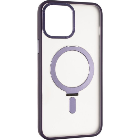 Чехол-силикон Bumper Case (MagSafe Stand) iPhone 13 Pro Max Violet